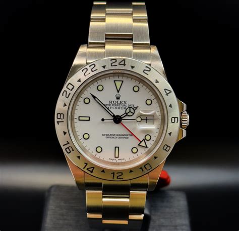 pallino bianco rolex|Rolex Explorer II Bianco Tritium USA Warranty FULL SET like .